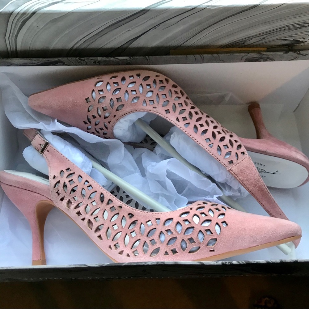 Suede Kitten Heels - Picture 5 of 6